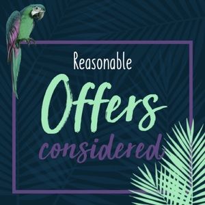 I love reasonable offers. ❤️❤️❤️